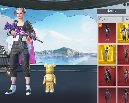 PUBG MOBİLE 71 KOLEKSİYON ACİL SATILIK