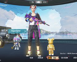 PUBG MOBİLE 71 KOLEKSİYON ACİL SATILIK