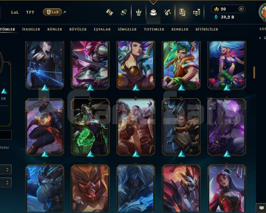 383 LEVEL / 150 SKİN / FUL HERO +MAİL +15K SATIŞ