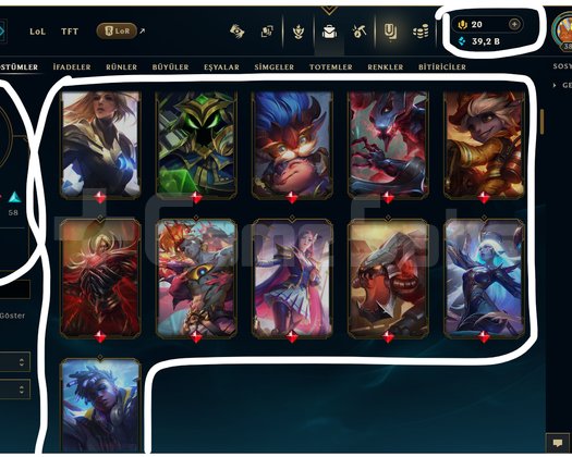383 LEVEL / 150 SKİN / FUL HERO +MAİL +15K SATIŞ