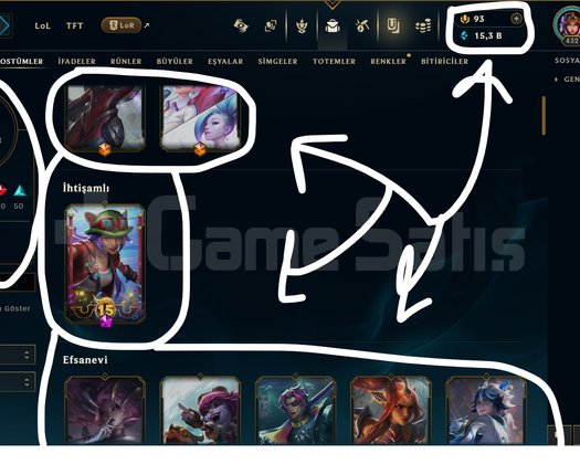 432 LEVEL / 97 SKİN / 118 HERO +MAİL +15K SATIŞ