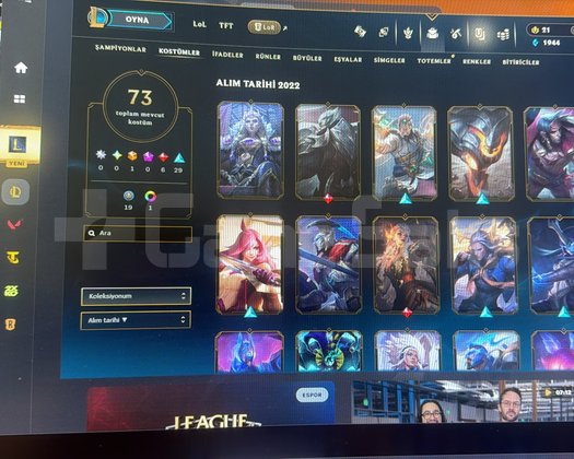 LOL + VALO HESABI