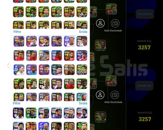 3258 efootball hesabı
