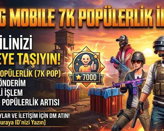 7k pop hızlı teslimat
