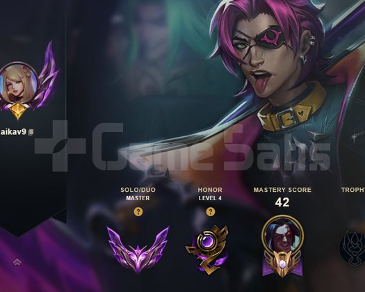handmade master 67 wr / kayn rank2