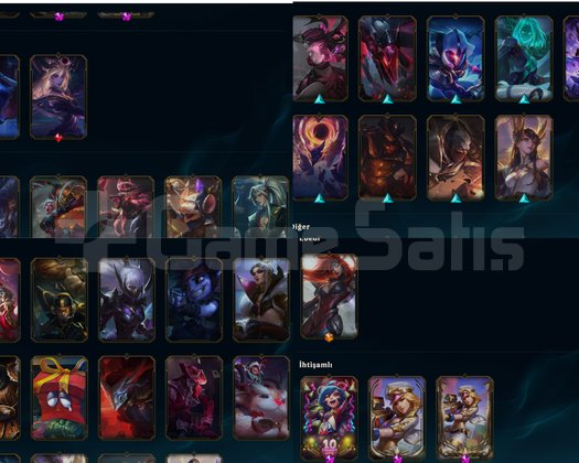 TR GOLD 1 34Skinli Hesap