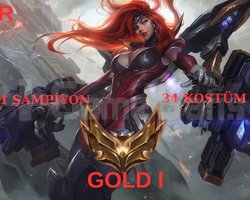 TR GOLD 1 34Skinli Hesap