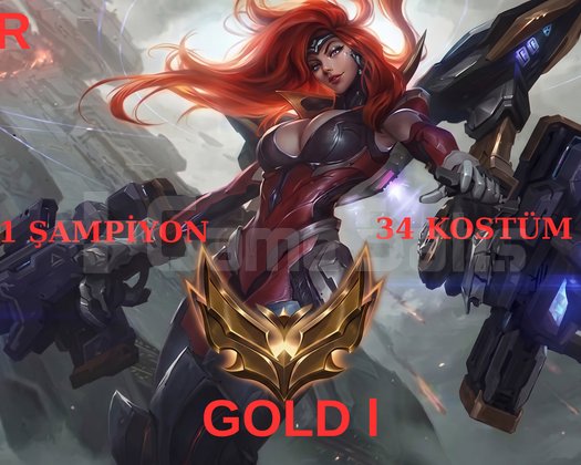 TR GOLD 1 34Skinli Hesap