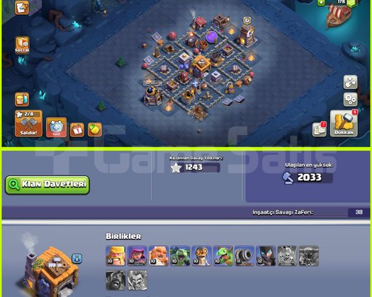 +1243 KS YILDIZI!! ARKAPLAN!! MAX + MAX TH14 HESAP