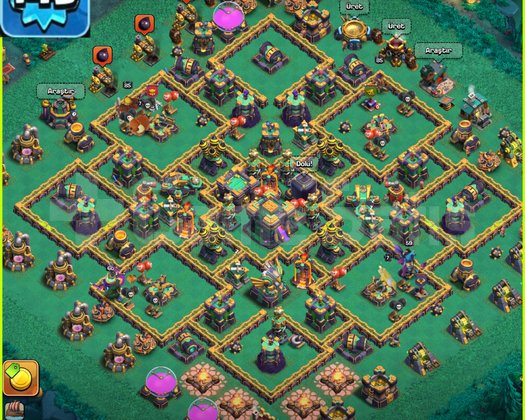 +1243 KS YILDIZI!! ARKAPLAN!! MAX + MAX TH14 HESAP