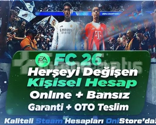 TÜM BİLGİLERİ DEĞİŞEN FC26 STEAM HESABl