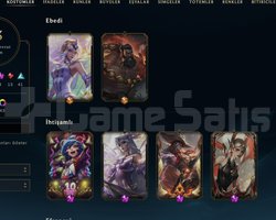 EUW GOLD HESAP SON 40 MAÇ WİN 93 KOSTÜM MMR RESET