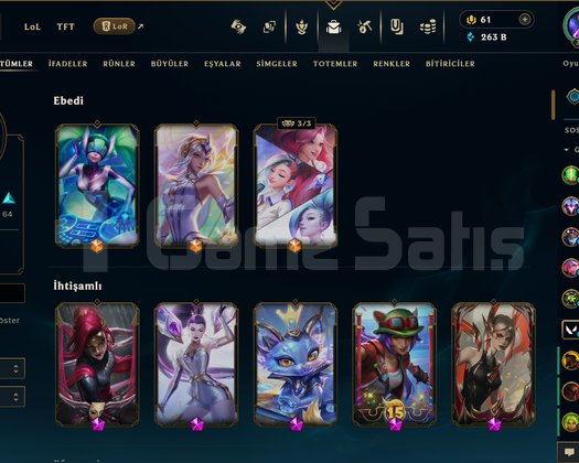 Arkadaş listesi iyi - Bol Nadir Skin -Soloq Zümrüt