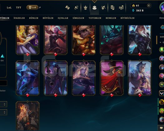 Arkadaş listesi iyi - Bol Nadir Skin -Soloq Zümrüt