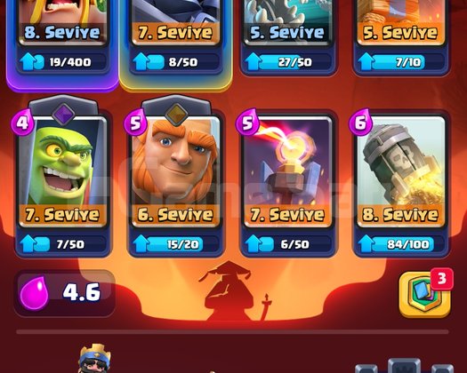 Claah royale başlangıç hesabı