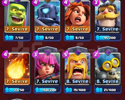Claah royale başlangıç hesabı