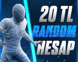 20TL RANDOM HESAP PUBG MOBİLE