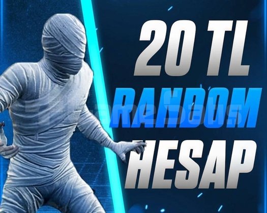 20TL RANDOM HESAP PUBG MOBİLE