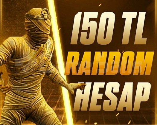 150TL RANDOM HESAP PUBG MOBİLE