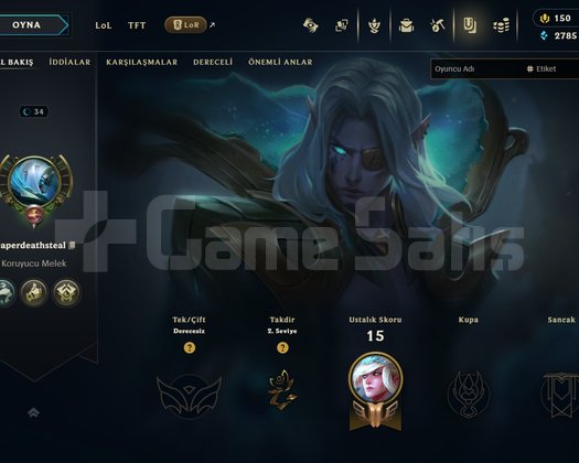 TR // UNRANKED // RANKED READY // GUNUN HESABI 2