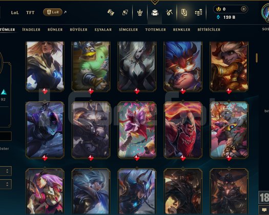 375 LVL + 190 KOSTÜM + 172 HERO + GÜMÜŞ 4 + MAİL!