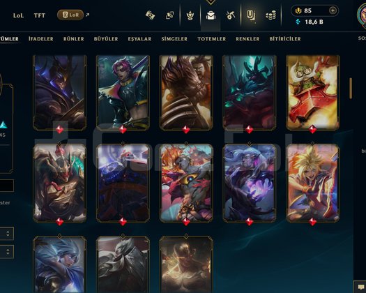 374 LVL + 124 KOSTÜM + 172 HERO + GOLD 3 + MAİL!