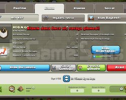 KLAN SAVAŞLARI YAPİLMADAN SV2.5 KLAN BASKENT 7 SV