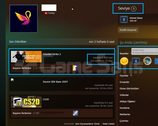 FACEİT+ 6 MADALYA 262 WİN 656 SAAT SEÇKİN