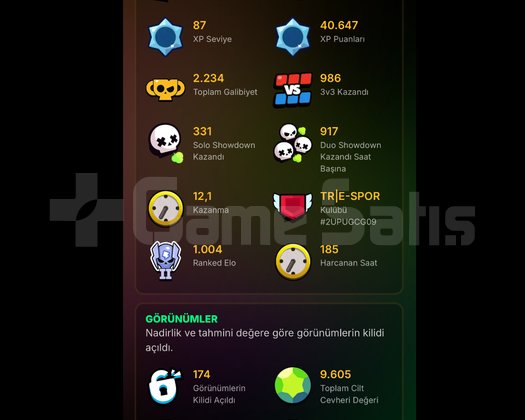 18K KUPA YAN HESAP TARZI 9 EFSANEVİLİ HESAP