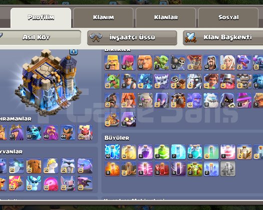 18 level Max savunma Max duvar  Full  köy