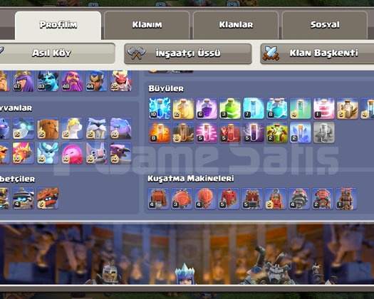 18 level Max savunma Max duvar  Full  köy
