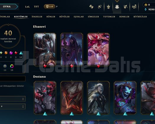 TR // PLAT 4 // 40 SKIN // GÜNÜN HESABI 2