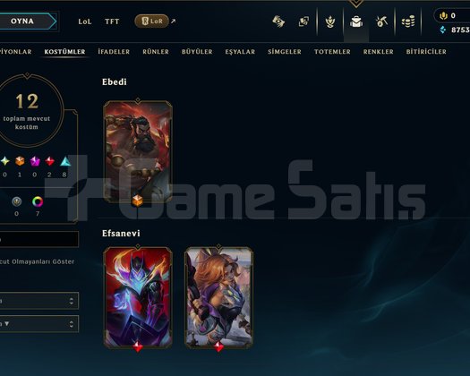 TR // PLAT 3 // 12 SKIN // GÜNÜN HESABI 4