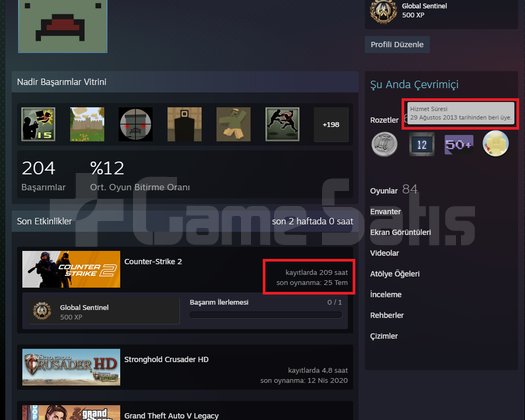ANINDA TESLİM | 6 MADALYA | 209 SAAT | FACEIT