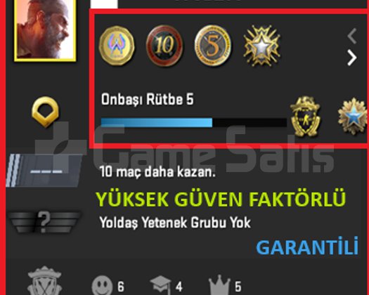 ANINDA TESLİM | 7 MADALYA | 868 SAAT | FACEIT