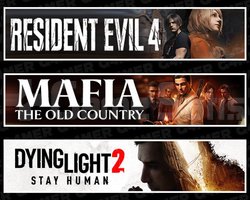 Resident Evil 4 +Mafia +Dying Light 2