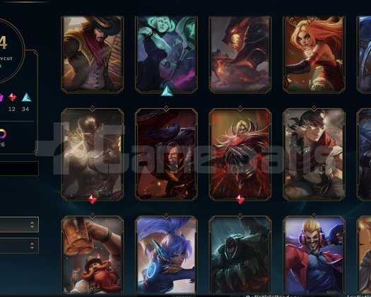 EUW ZÜMRÜT HESAP İLK SAHİBİNDEN 105 KOSTÜM