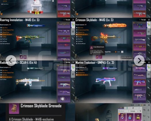 3X M416 / M416 BUZ MAX / 29 SİLAH / S5 SAÇ / 58 MY