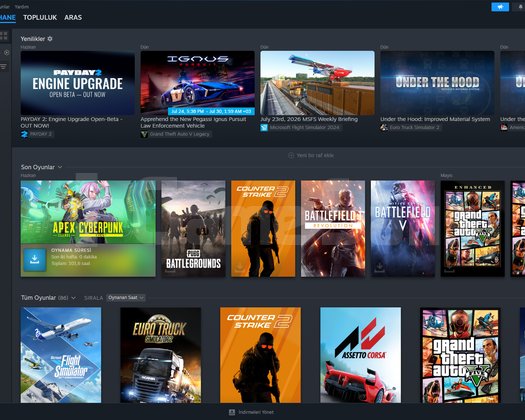DOLU DOLU STEAM HESABI - TMP YETKİLİSİ - VAC BANSI