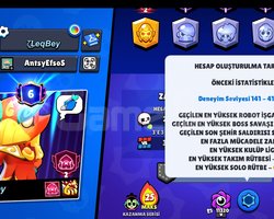 BRAWL STARS 2019 TÜM ESKİ KOSTUNLERİN OLDUĞU HESAP