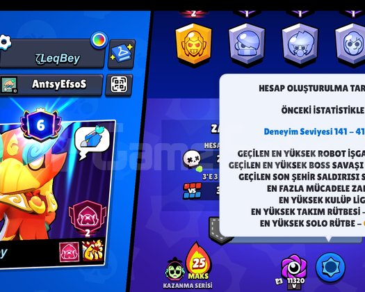 BRAWL STARS 2019 TÜM ESKİ KOSTUNLERİN OLDUĞU HESAP