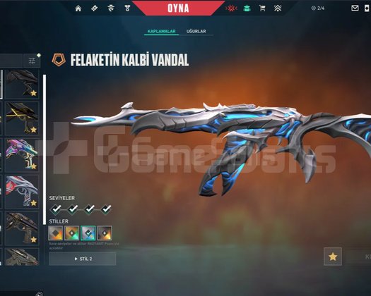 20 VANDAL 17 BIÇAKLI FULL + FULL HESAP