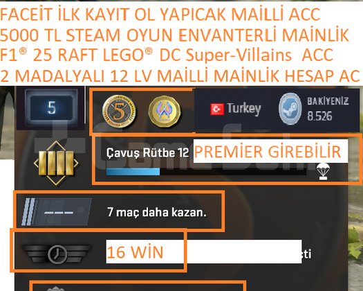 F1 25 RAFT LEGO DC Super-Villains 5000 TL STEAM O