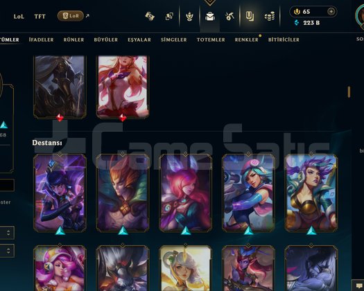 TR + 412 LVL + 212 KOSTÜM + 172 HERO + GOLD 2!