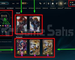 TR + 412 LVL + 212 KOSTÜM + 172 HERO + GOLD 2!