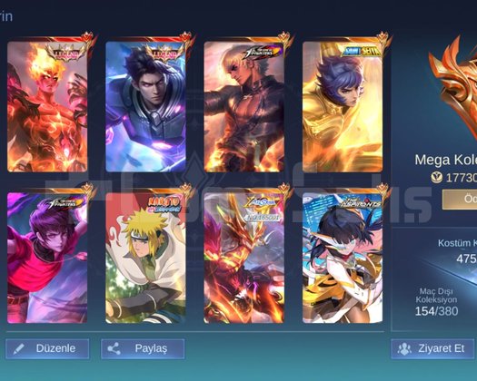 2 LEGENDLI/GUS K NARUTO/MOS ALLSTAR