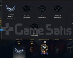 Euw Silver 1 82 WR Güzel Skinli Hesap