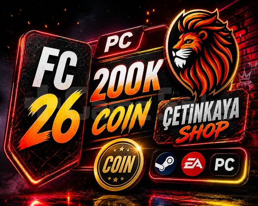 FC 26 200 K PC  COİNS İNDİRİMLİ FİYATLAR