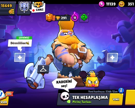 16k  63 Karekter 12 max karakter 110 kostüm