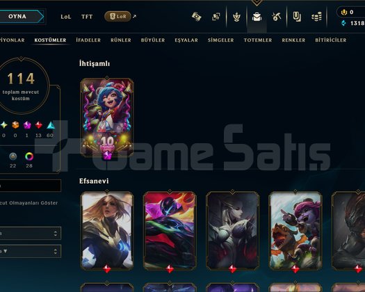 344 Level, Zümrüt-Plat Elo, Tüm Şampiyonlar Mevcut
